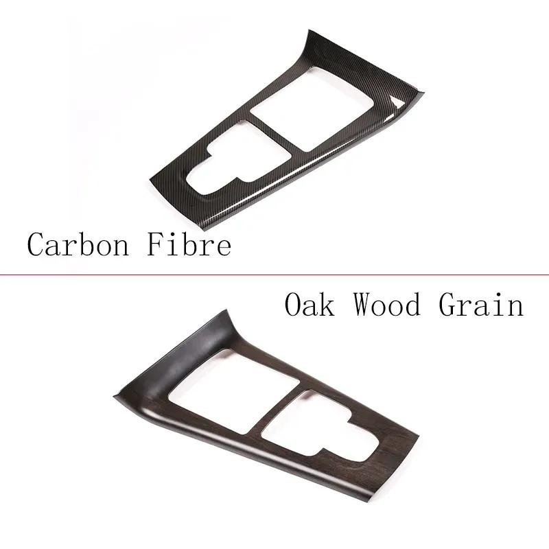 For Mercedes Benz A Class W177 - ABS Carbon Fiber Car Center Console Gear Shift Panel Decorative frame Car Accessories