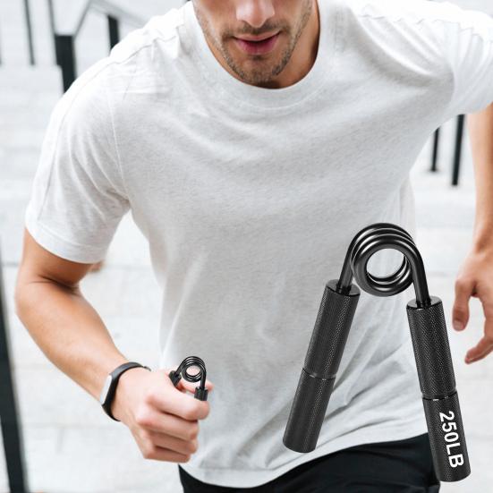 Тренажер силы захвата Эргономичный дизайн Нескользящий 200 фунтов Устойчивое восстановление мышц Компактный размер Сверхмощный захват для рук Тренажер для пальцев предплечья для мужчин