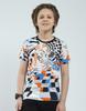 Boy's Regular Fit Printed Half Sleeve T-Shirt