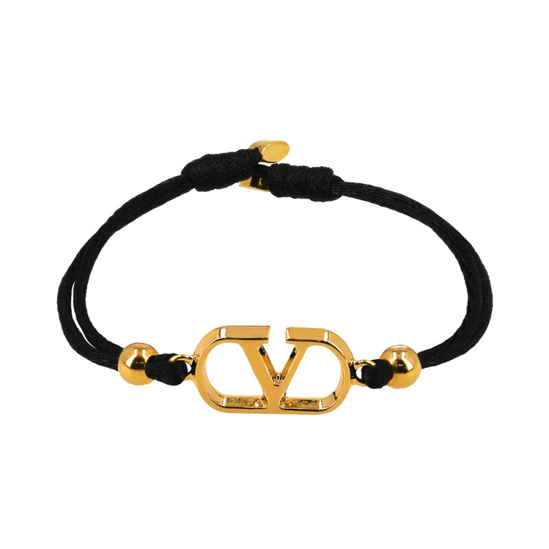 Браслет Valentino Хлопок Garavani Логотип V 6W2J0X85 VGJ 0NO