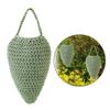 Large Crochet Wasp Nest Decoy Faux Hanging Fake Hornet Nest Wasp Intimidate for Outdoor Garden Yard Camping Eaves