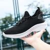 Flying Woven Men's Shoes Spring and Summer New Breathable Mesh Shoes Soft Sole Soft Surface Casual Sports Shoes Versatile Running Shoes Men