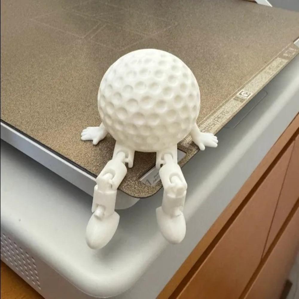 Новая 3D-печатная фигурка спортивного мяча Движущаяся Уникальная Полностью шарнирная модель спортивного мяча Детская игрушка Декор для дома Гостиной