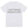 Funny I Don't Like To Workout Because It Hurts Print T Shirt Men Women Fashion High Quality T-shirts Loose Cotton Casual T-shirt