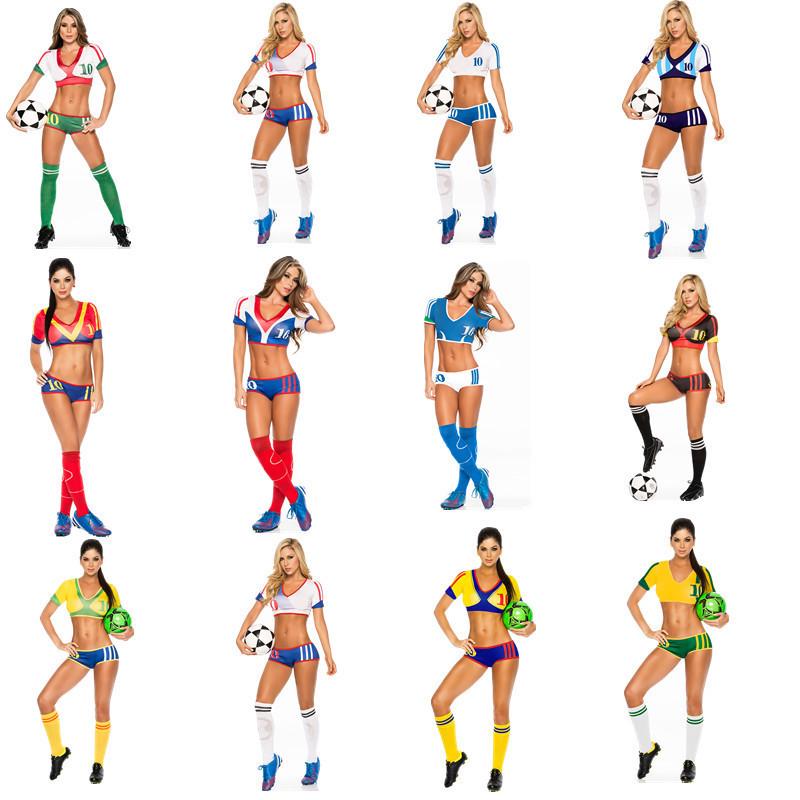 Baby Cheerleader Football Stage Outfit: European & American Nightclub Bar Uniform