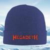 Red edgy band lettering design Knitted Hat Unisex Women Unisex Beanie Pullover Cap Winter Thermal Warm Christmas Outdoor Cycling Hi