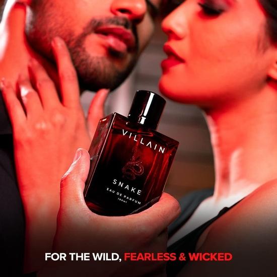 Villain Snake Perfume for Men 100ml | Long Lasting Perfume | Strong, Smoky, Sexy and Masculine| Premium EDP Perfume For Men | Best Gift For Men
