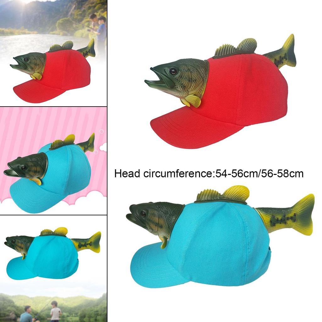 Baseball Cap Funny Hat Adjustable Unisex Performance Parent Child Fishing Fisherman Gift