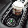 Diamond Rubber Non-slip Mat Water Cup Slot Pad Car Coaster For Skoda Rapid Kamiq Karoq Yeti Enyaq A7 Octavia Kodiaq Fabia Superb