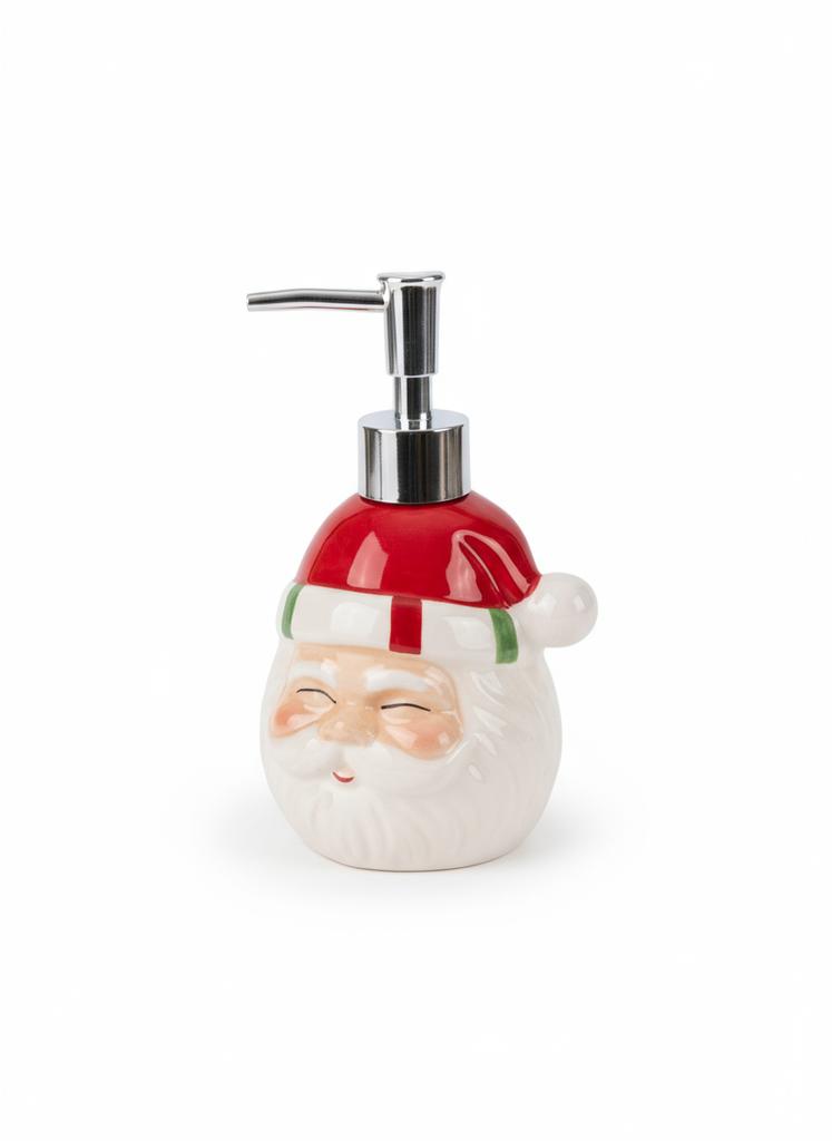 Liquid Soap Bathroom Gel Dispenser Santa Claus