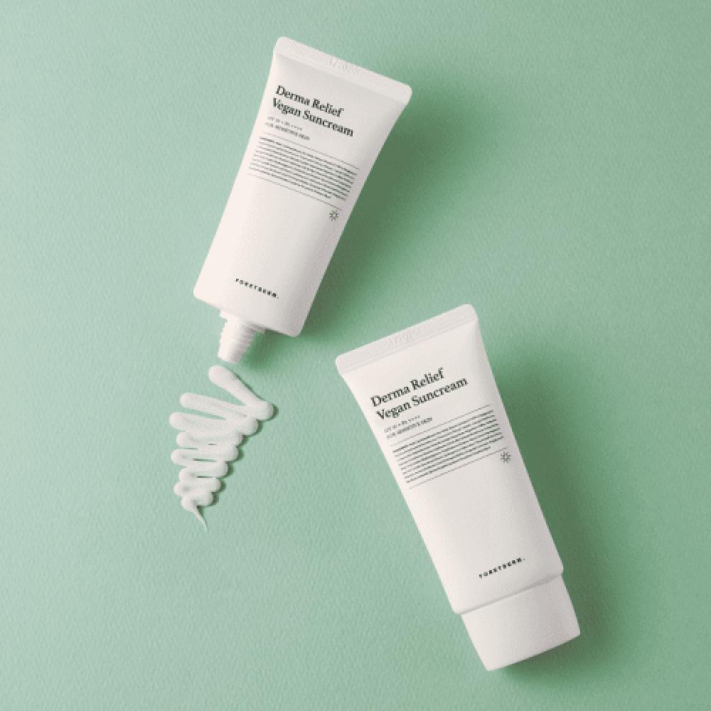 Foretderm Derma Relief Веганский солнцезащитный крем
