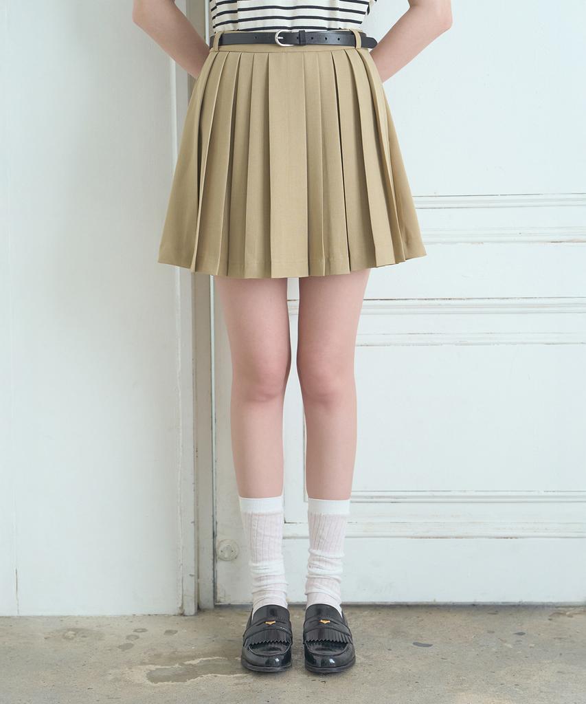 Rob Rob Pleast Mini Skirt