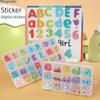 Magnetic Alphabet & Number Stickers: Educational Fridge Toys for Kids - English Letters & Numbers for Learning and Kindergarten Activities