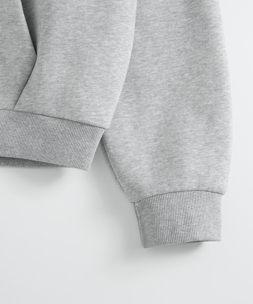 Уютная укороченная толстовка на молнии Brenson Oversized из флиса ( 8 цветов )