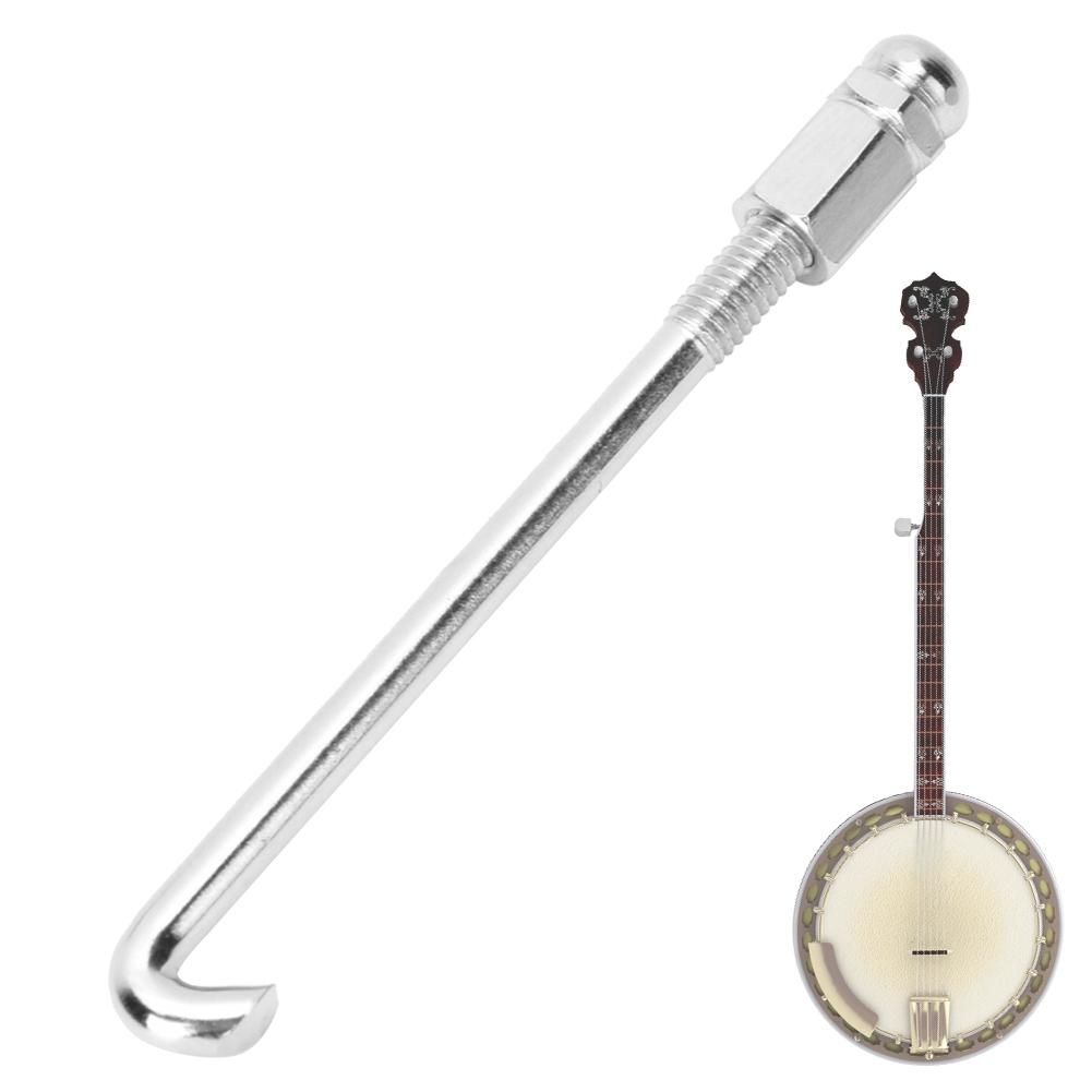 24 шт. крючки для банджо, серебристые металлические хромированные детали, аксессуары для музыкальных инструментов