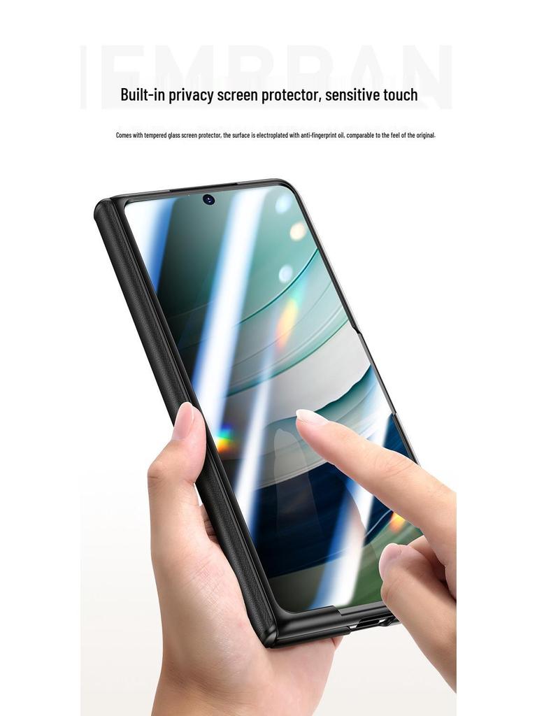 Чехол-книжка из натуральной кожи для Huawei Mate X5 - Коллекционное издание