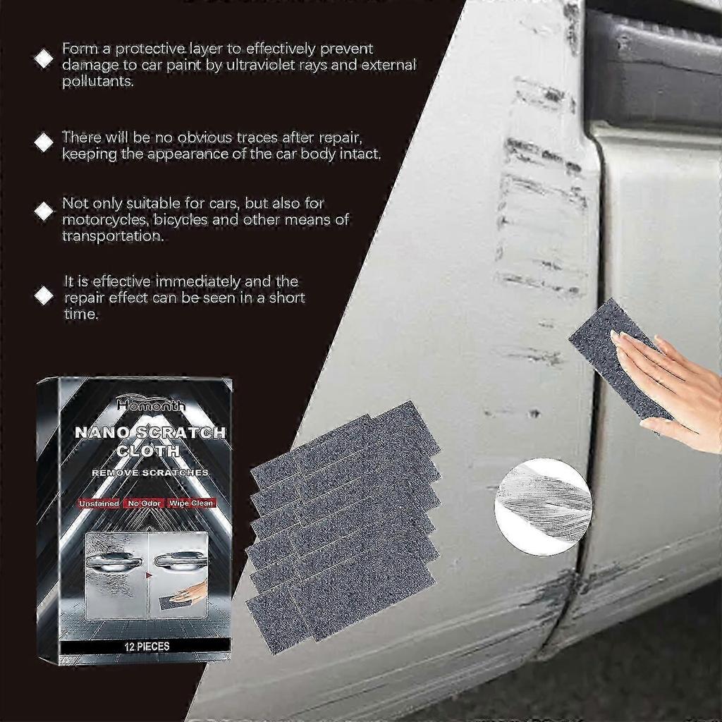 Homonth car nano flash cloth, car paint scratch repair, decontamination, polishing, renovation, cleaning and maintenance