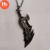 Привет игра God Of War ожерелье меч лезвия хаоса ожерелья ювелирные изделия классическое оружие кулон для мужчин