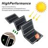 EYNOGPV 14W Foldable Portable Solar Panel Charger High-Efficiency Waterproof Outdoor Emergency Power