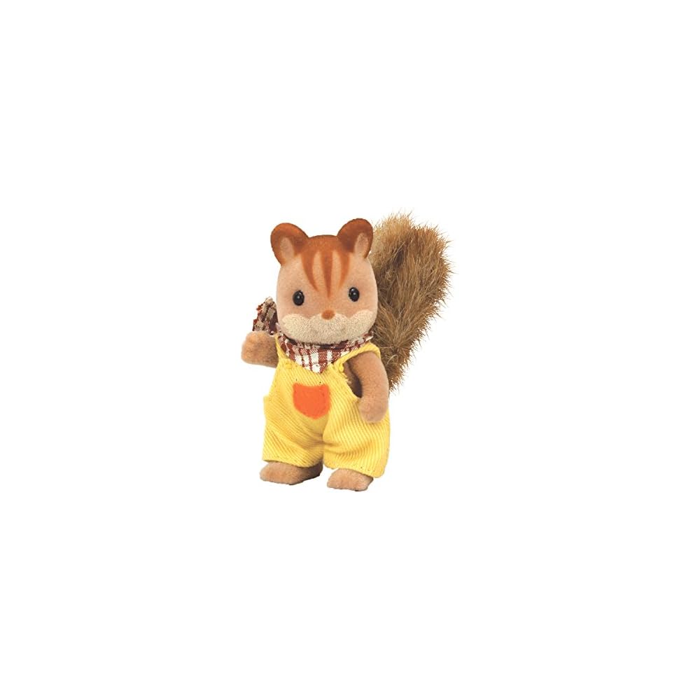 Sylvanian Families EPOCH Walnut Squirrel Family Boy Doll 3+ Years Toy for Dollhouse
