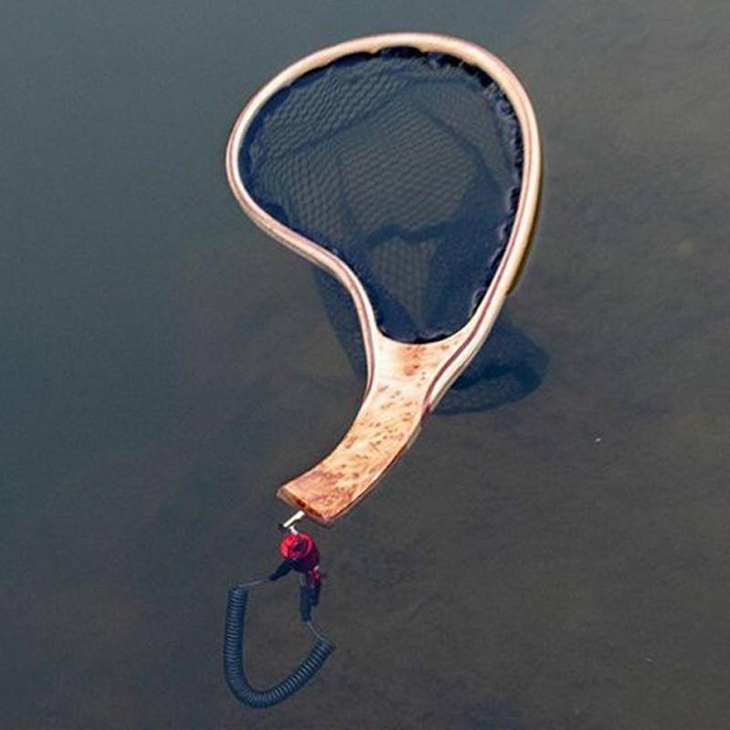 Fishing Net Fly Fishing Net Functional Wood+plastic