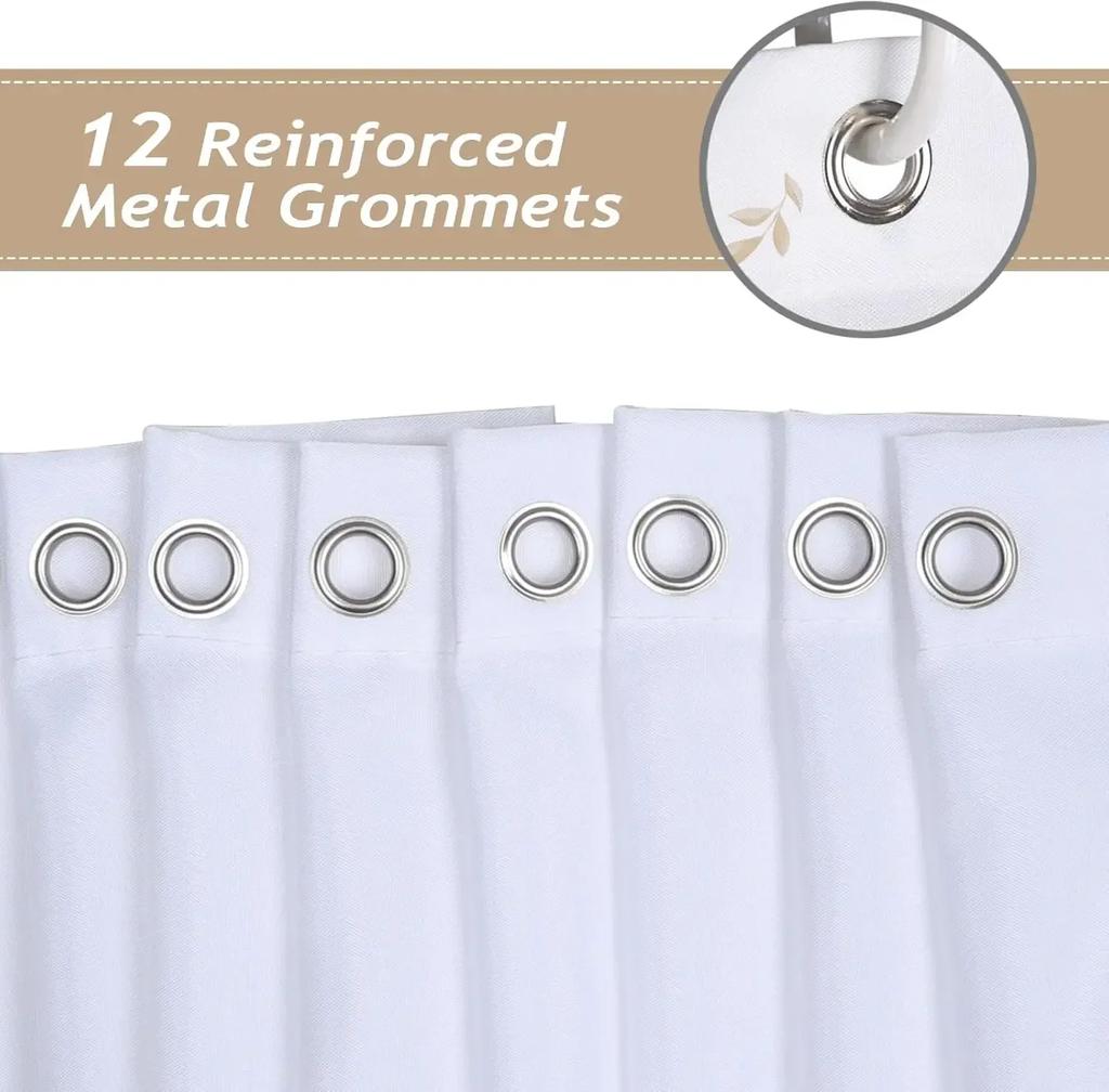 Акварельный бежевый лист цветок лист шторка для душа современный домашний декоративный водонепроницаемый занавес для душа с 12 крючками 180X180CM