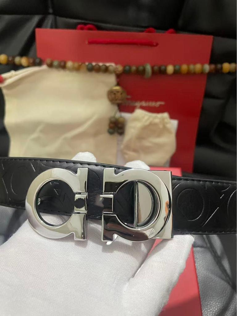 Современный мужской кожаный ремень - Натуральная коровья кожа для повседневной и модной одежды