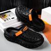 Fashion Light Men's Slippers 2024 Summer Chef Shoes for Men Outdoor Wading Sandals Soft Beach Antiskid Sports Men's Slippers Platform