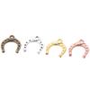100pcs 4 Colors Alloy Horseshoe Pendants 0.63*0.51inch Western  Charms  Earring Jewelry Making