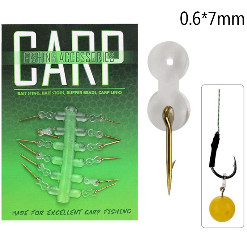 12 шт., крючок для ловли карпа, приманка, жало для бойлов, булавка с кукурузой, Ronnie, прическа для волос