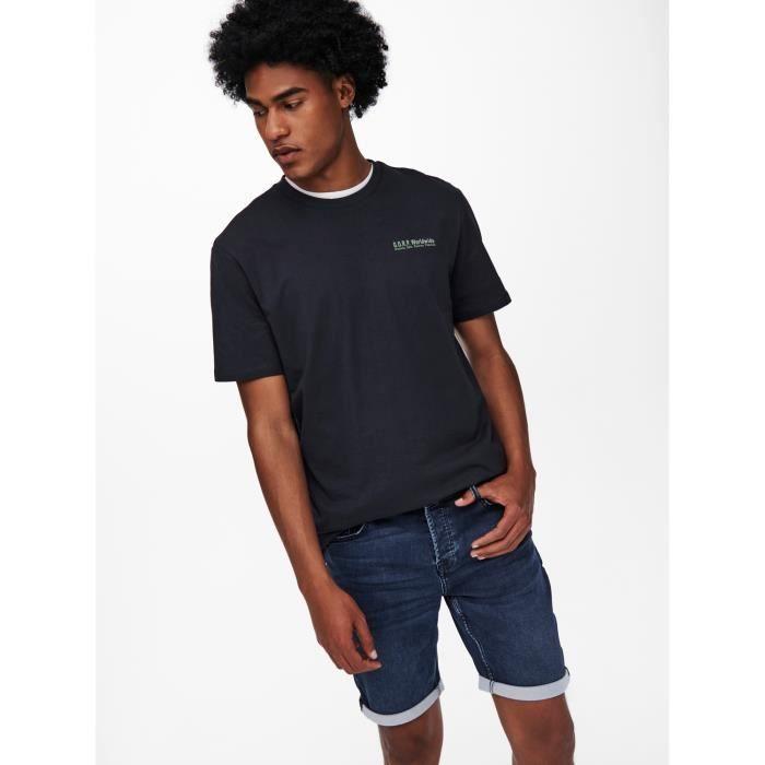 Jean - Only & Sons - Onsplyife Reg 8582 - Bleu denim - Taille XL - Non imperméable