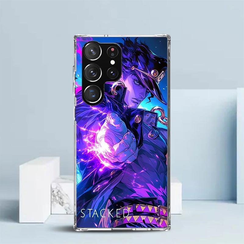 Невероятные приключения ДжоДжо Куджо Джотаро Мягкий чехол для Samsung Galaxy S25 Edge S26 S24 S23 Ultra Чехол для телефона S22 S21 Plus S20 FE Pri