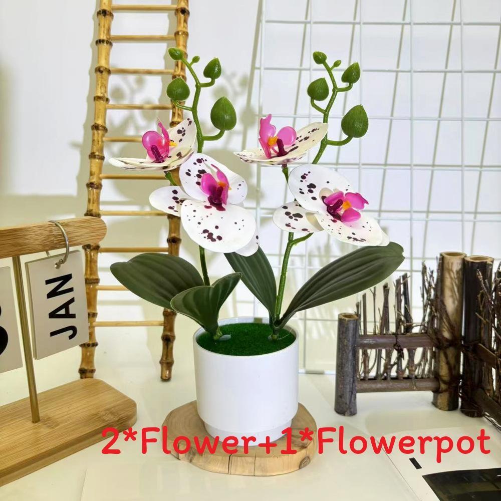 Phalaenopsis Flowers Artificial Decorative Plant For Home And Decoration Event