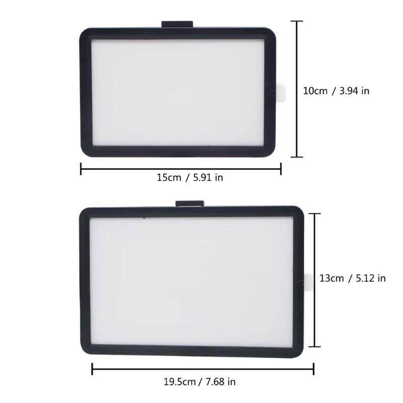 Светодиодные студийные светильники 2700-6000K Регулируемая яркость Питание от USB Дополнительный штатив и цветные фильтры для видеозаписи