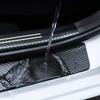 4Pcs/set Carbon Fiber Car Door Threshold Plate Stickers for Mercedes Benz W203 W204 W205 W206 W212 W213 W222 W223 E300 C200 xxx1