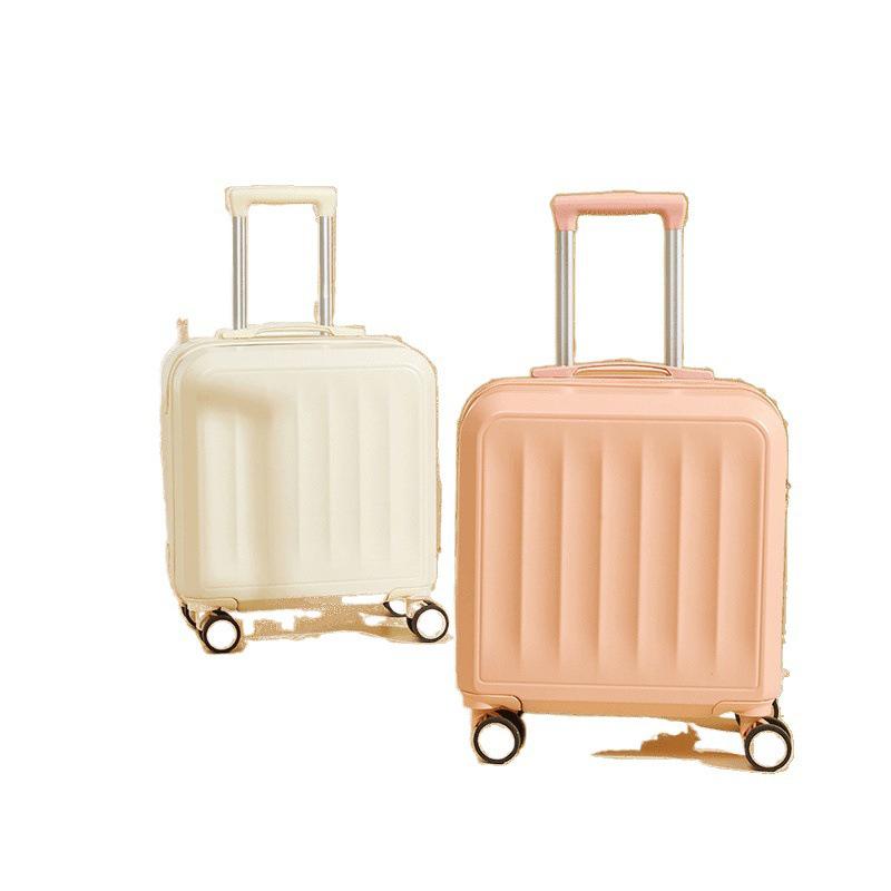 Lightweight Carry-On Luggage with Silent Wheels & Combo Lock for Students & Women