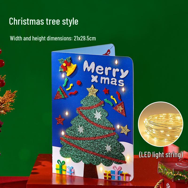 DIY Christmas Card Kit for Kids - Creative Handmade Greeting Supplies