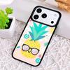 Kawaii Pineapple Art Phone Case for iPhone 17 Air 16 15 11 12 14 13 Pro Max Shockproof Cover