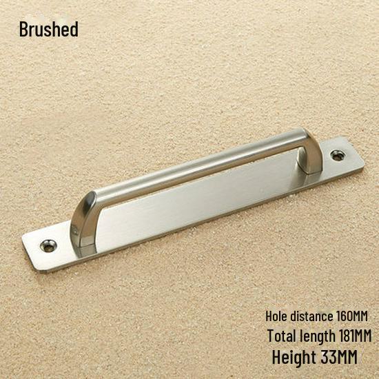 European Antique Copper Double Door Handle - Exposed & Invisible Design