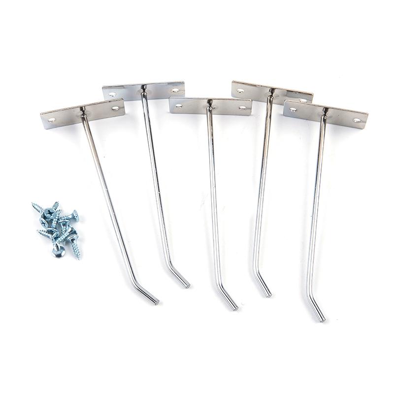 Shelf Hook Wall Iron Hook Mobile Phone Accessories Hook Wood Display Cabinet To Send Screws Thick Nail Wall Hook