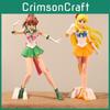 Anime Pvc Action Figures Of Sailor Moon Kino Makoto And Aino Minako For Collectors And Home Display