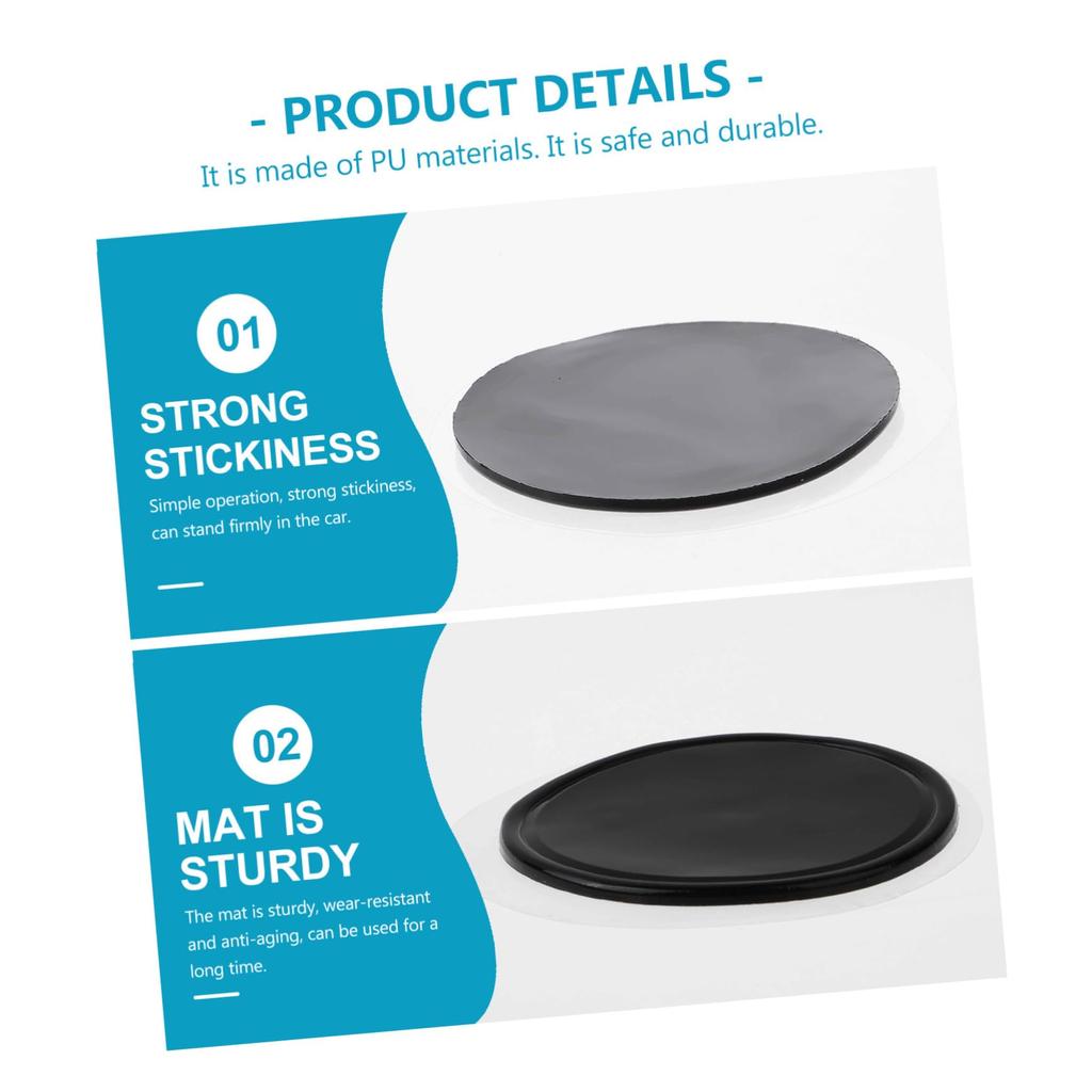 UKCOCO 10 шт. Автомобильный противоскользящий коврик на приборную панель Материал Прочный Многофункциональный Противоскользящий коврик для смартфона Стабильное удержание Автомобильные противоскользящие аксессуары для интерьера