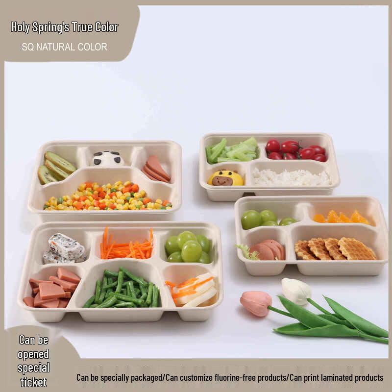 ZISIZ Disposable Food-Grade Pulp Container