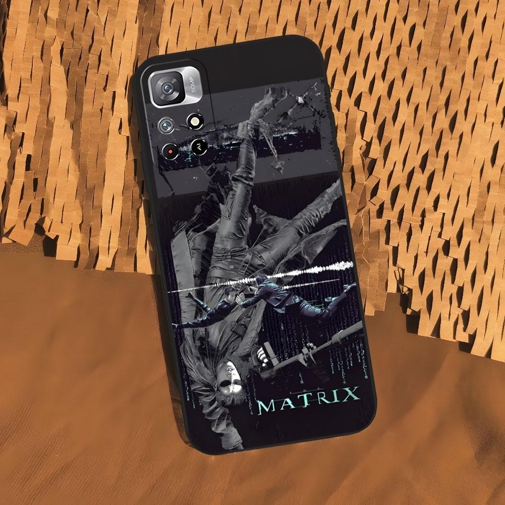 The Matrix Phone Case for Xiaomi 15 14 13 12 Mi 11 ultra Pro Lite Black Soft Silicone Cover