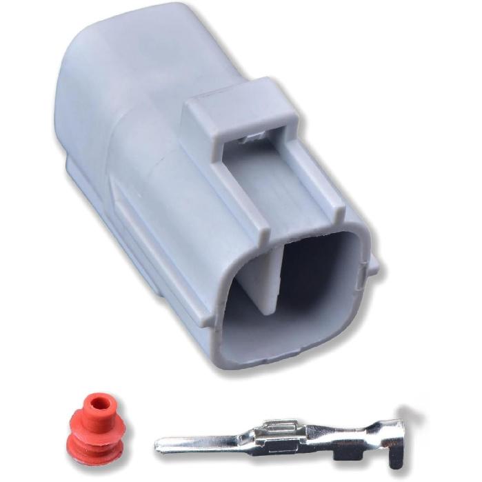 automotive connectors 4 Pin 6189-0126 6188-0066 TS 090 Sealed Speed Socket Connector Fit Compatible 11143 Headlight Engine Socket easy