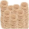 Rubber Bands Size #19 Beige 300pcs Elastic Rubber Bands for Office Supplies
