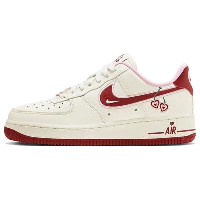 Женские кроссовки Air Force 1 Low Valentine Day 2023 кремовые FD4616-161