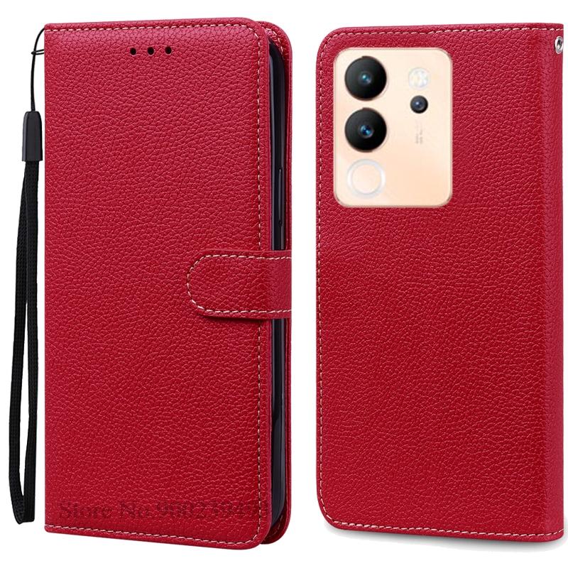 Для Vivo V30 Lite 5G чехол кожаный кошелек раскладной телефон чехол для Vivo V30 Lite чехол-книжка для Vivo V30Lite чехол Fundas Shell