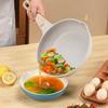 Non-stick Wok Frying Pan Ceramic Pot Home Induction Gas Stove Omelette Egg Steak Skillet Fried Durable Saucepan Kitchen Cookware