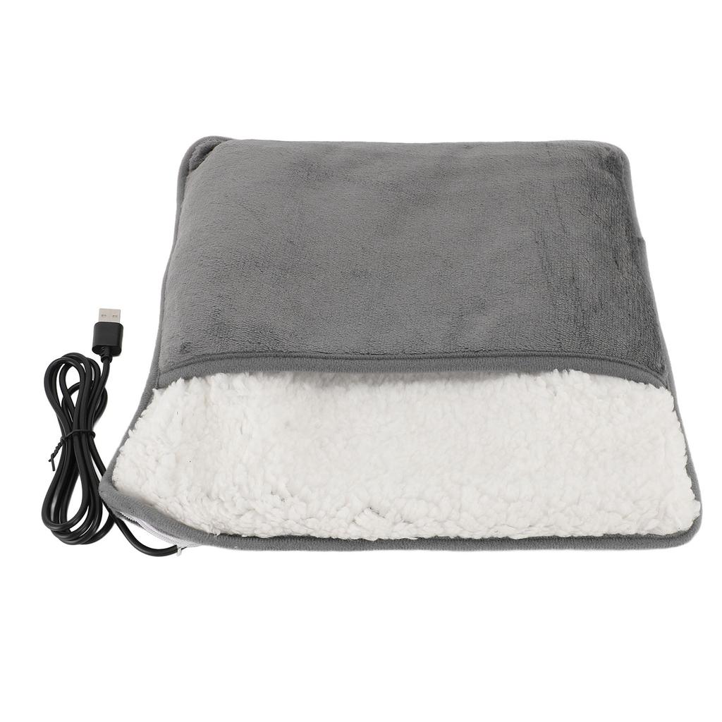 Электрическая грелка для ног с постоянной температурой, USB-разъем, моющаяся, портативная грелка для ног для дома и путешествий